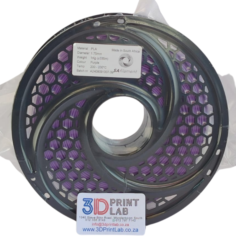 SA Filament PLA Purple, 1.75mm, 1kg_Sealed Plastic