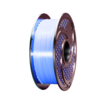 SA Filament Silk PLA+ Chrome Blue Filament, 1.75mm, 1kg_Spool Alone