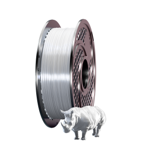 SA Filament Silk PLA+ Chrome Silver Filament_Main Image