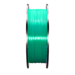 SA Filament Silk PLA+ Chrome Green Filament, 1.75mm, 1kg_Front of Spool
