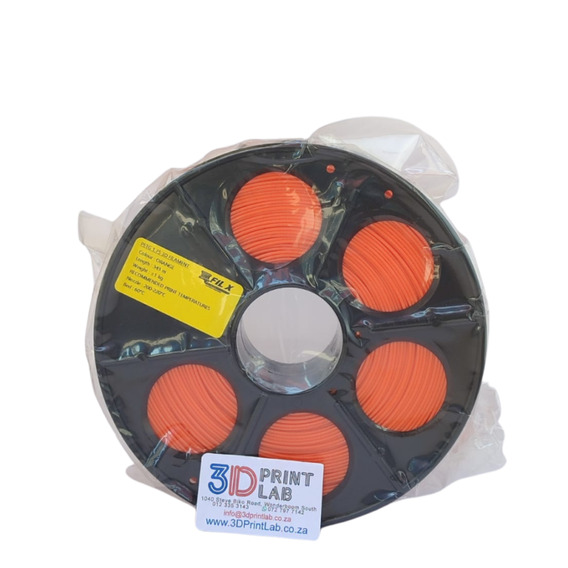 FilX PETG Orange, 1.75mm, 1kg_Sealed Plastic