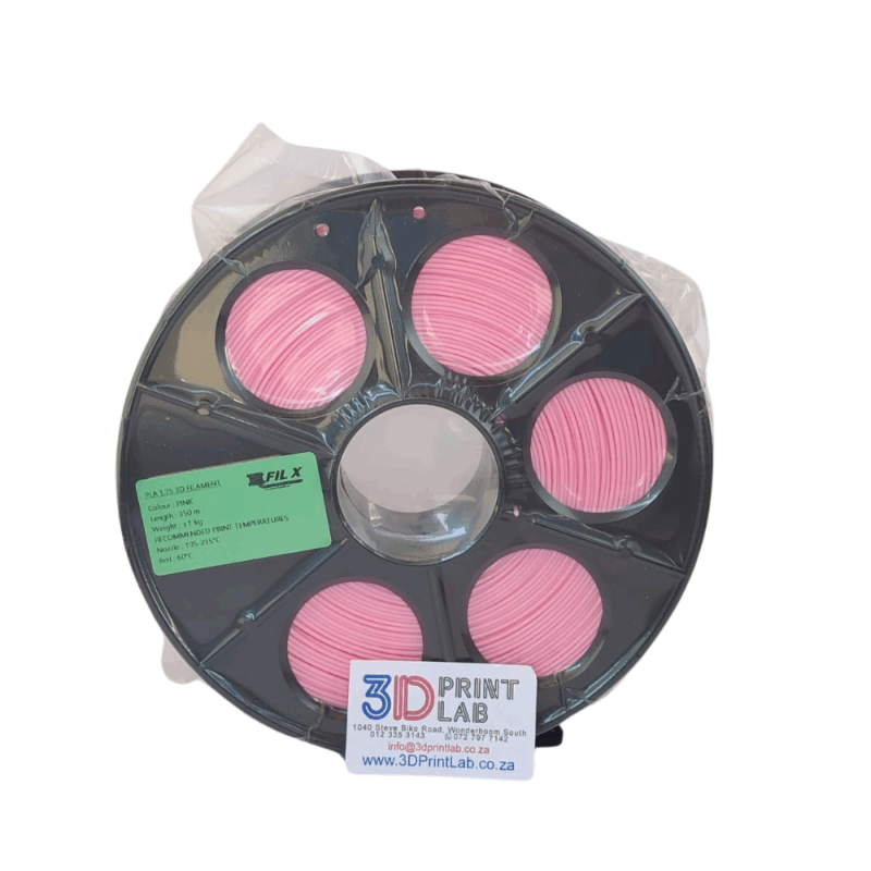 FilX PLA Pink Filament, 1.75mm, 1kg_Sealed Plastic