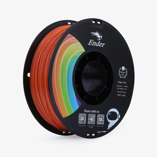 Creality Ender PLA Plus Orange Filament, 1.75mm ,1kg_Main