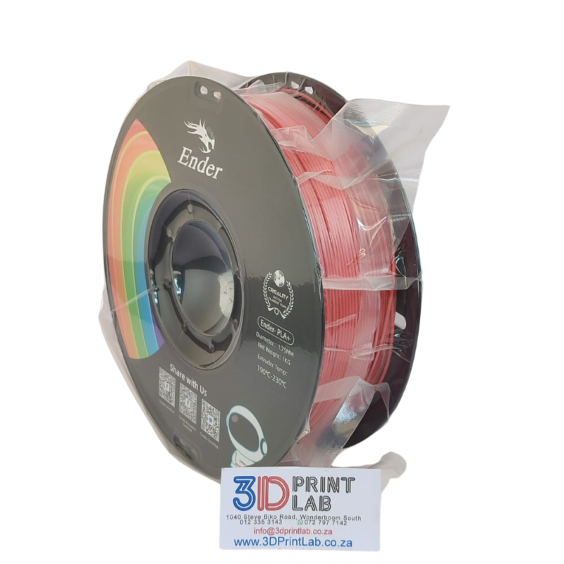 Creality Ender PLA Plus Red Filament, 1.75mm ,1kg_Sealed Plastic