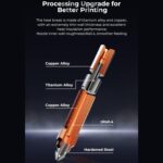 Creality K1 and K1 Max Ceramic Hotend Kit_Hardened Steel Nozzle