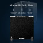 Creality K1 Max Textured PEI Build Plate_High Heat Resistance