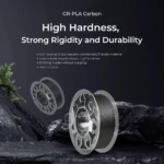 Creality CR-PLA Carbon Black Filament, 1.75mm, 1kg_Great Hardness
