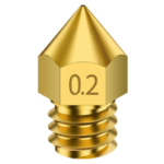 Creality Mk.8 Brass Nozzle, 0.2mm