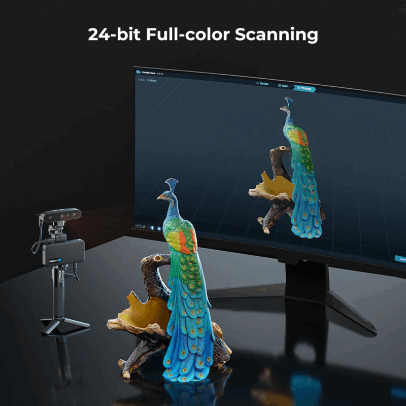 Creality CR-Scan Ferret Pro 3D Scanner_24 Bit Colour