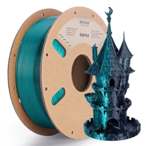 Eryone PLA Dual-Colour Silk Emerald GreenBlack_Main Image with Model