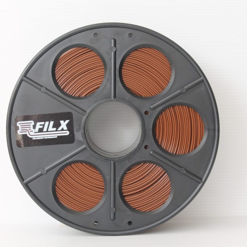 FilX PLA Brown Filament,1.75mm, 1kg