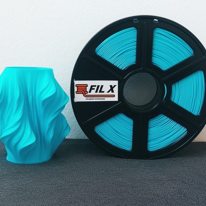 FilX PLA Turquoise Filament, 1.75mm, 1kg