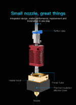 Creality Ender 3 V2 Hotend Kit_Parts of Hotend