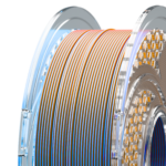SA Filament Dual Silk PLA Tropical Sunset Filament, 1.75mm, 750g_Close Up