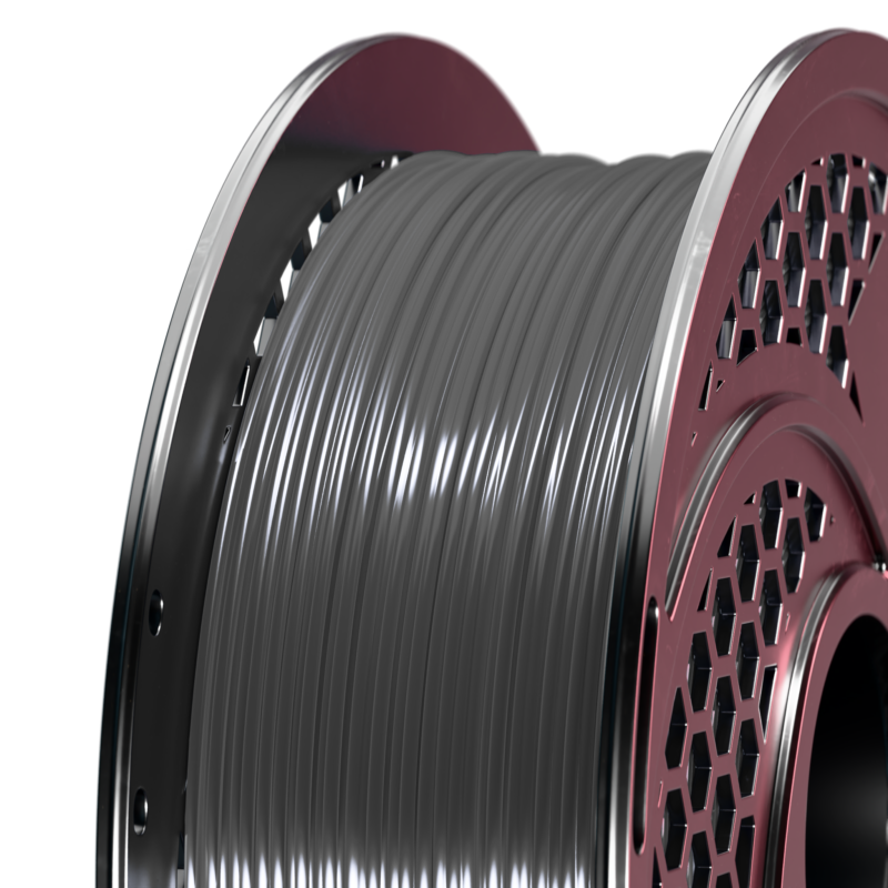 SA Filament PETG Speed Grey Filament, 1.75mm, 1kg_Close Up