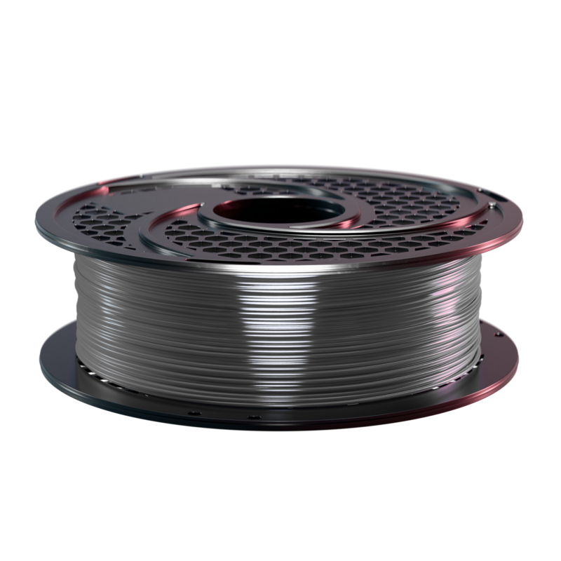 SA Filament PETG Speed Grey Filament, 1.75mm, 1kg_Side of Spool