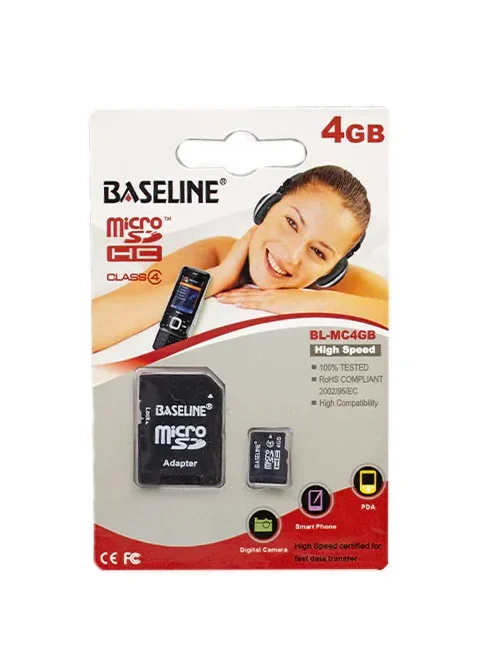 Baseline 4GB MicroSD Card_Main Image