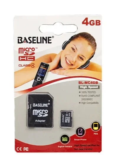 Baseline 4GB MicroSD Card_Main Image