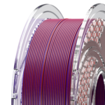 SA Filament Dual Silk PLA+ Crimson Eclipse Filament, 1.75mm, 750g_Close Up