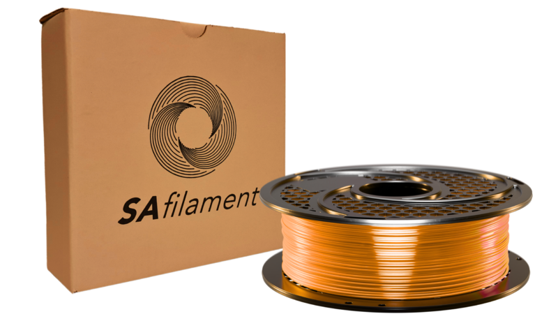 SA Filament PETG Speed Orange Filament, 1.75mm, 1kg_With Packaging