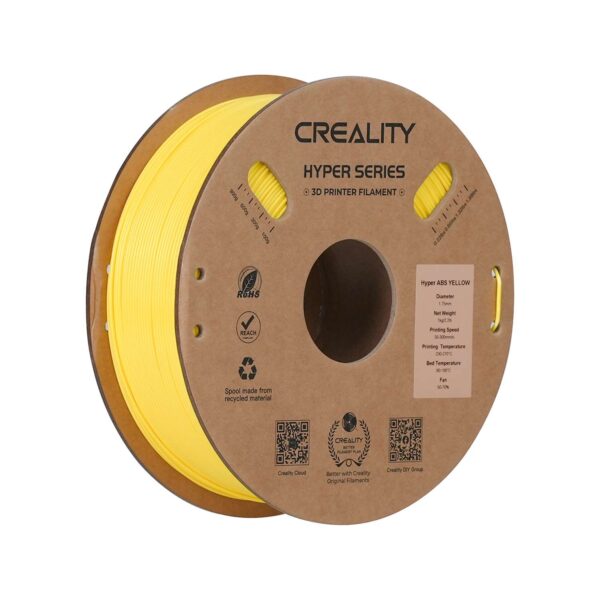 Creality Hyper ABS Yellow Filament 1.75mm 1kg_Main Image