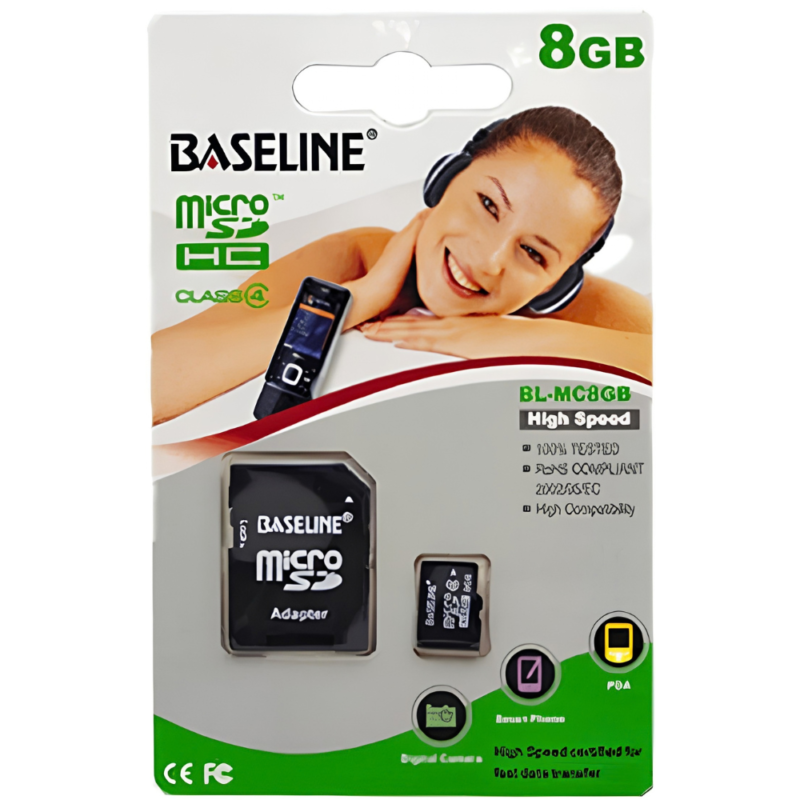 Baseline 8GB MicroSD Card_Main Image