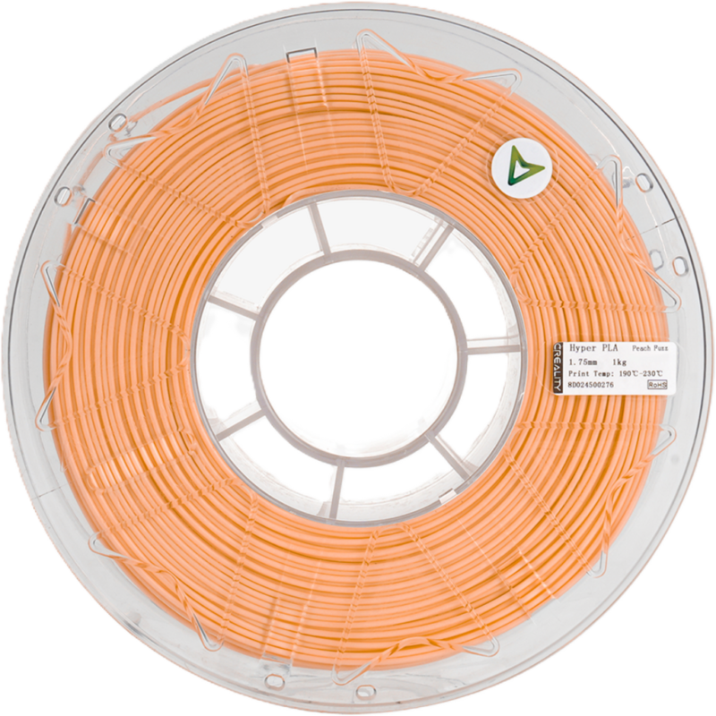 Creality Hyper PLA Peach Fuzz RFID Filament, 1.75mm, 1kg_Main Image