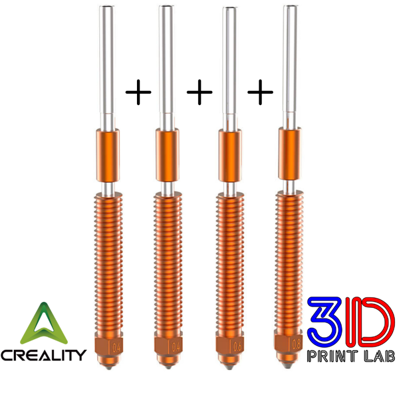 Creality K2P Quick-Swap Unicorn Nozzle Kit_Main Image