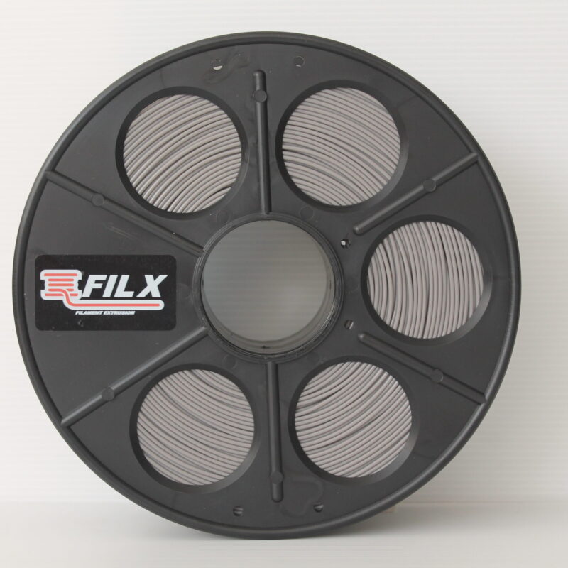 FilX ABS Grey Filament, 1.75mm, 1kg