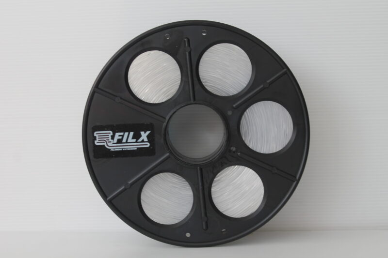 FilX PLA Clear Filament, 1.75mm, 1kg