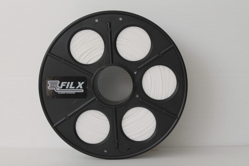 FilX PLA White Filament, 1.75mm, 1kg