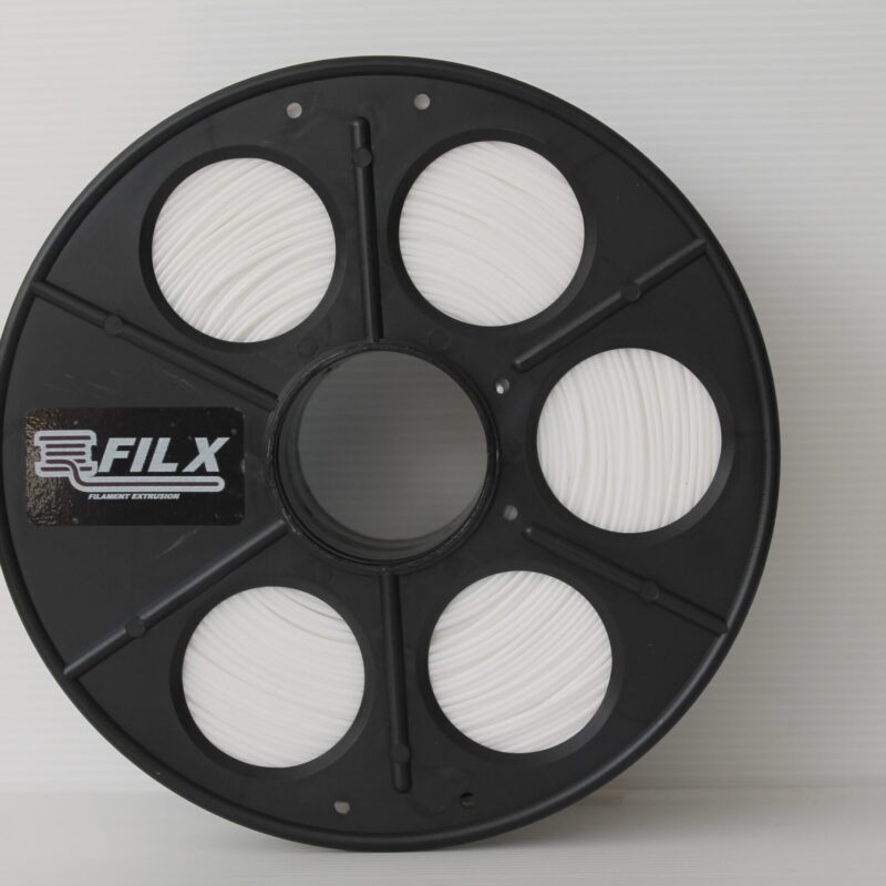 FilX PLA White Filament, 1.75mm, 1kg