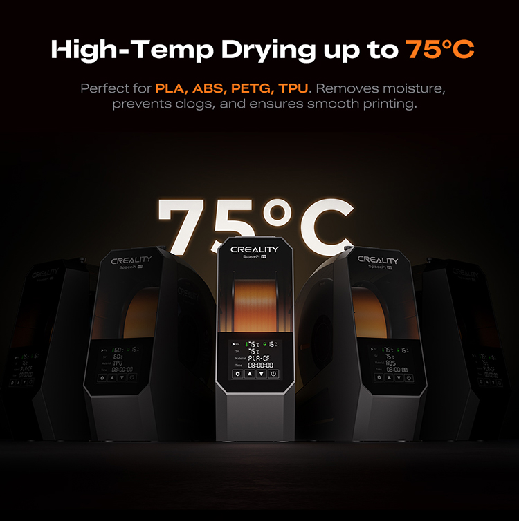 Space Pi V2 Filament Dry Box_Max Temp
