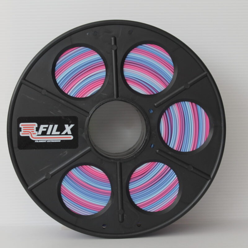 FilX PLA Rainbow Unicorn Filament, 1.75mm, 1kg