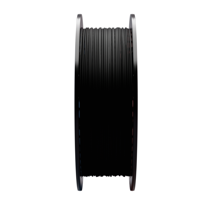 SA Filament PETG-CF Speed Black Filament 1.75mm 1kg_Front of Spool