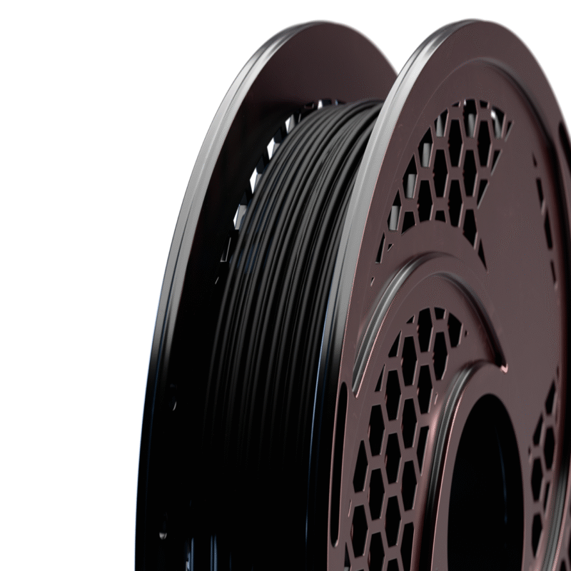 SA Filament PETG-CF Speed Black Filament 1.75mm 500g_Close Up