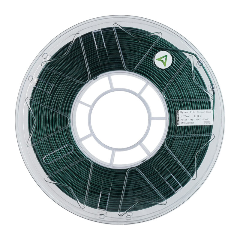 Creality Hyper PLA RFID Stardust Green_Side Spool
