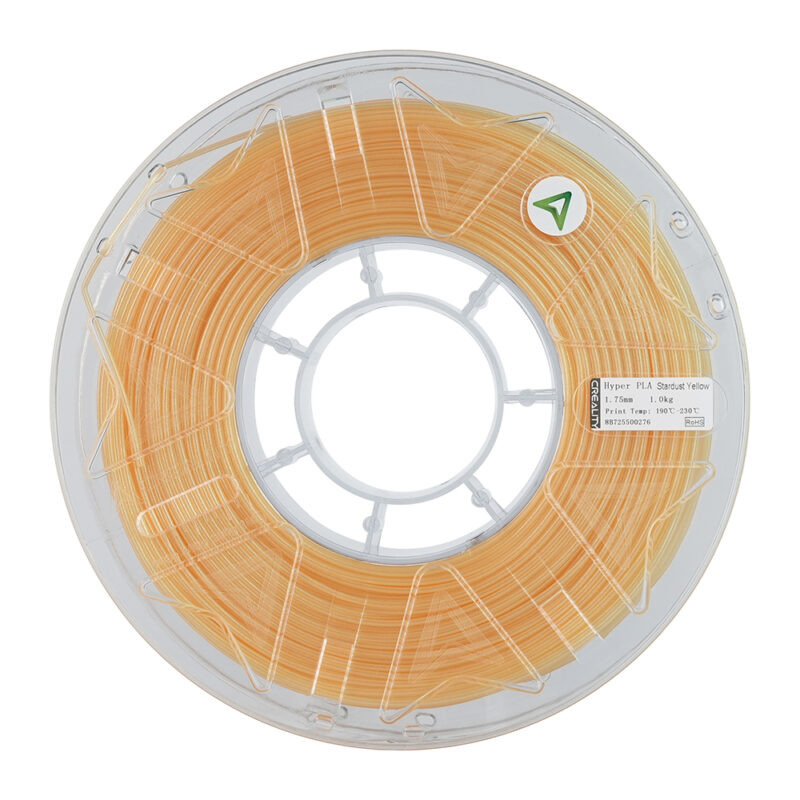 Creality Hyper PLA RFID Stardust Yellow_Side Spool