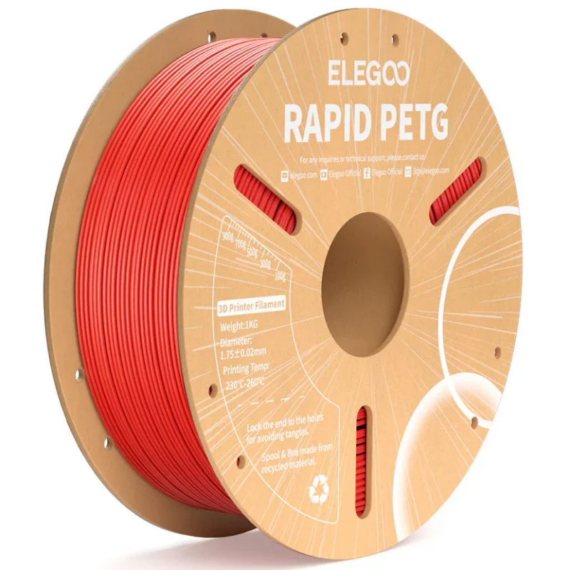 Elegoo Rapid PETG Red_Main Image