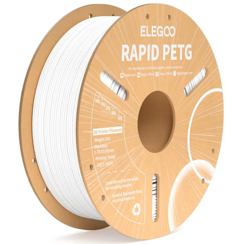 Elegoo Rapid PETG White_Main Image