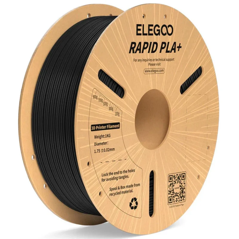 Elegoo Rapid PLA+ Black_Main Image