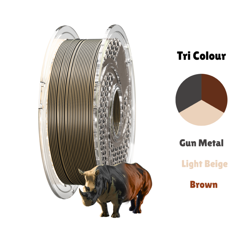 SA Filament Tri Silk PLA+ Dark Sandstorm_Main Image