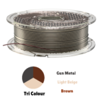 SA Filament Tri Silk PLA+ Dark Sandstorm_Side of Spool