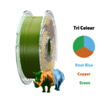 SA Filament Tri Silk PLA+ Evergreen Steel_Main Image