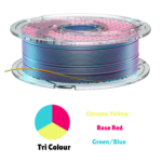 SA Filament Tri Silk PLA+ Solar Bloom_Side of Spool