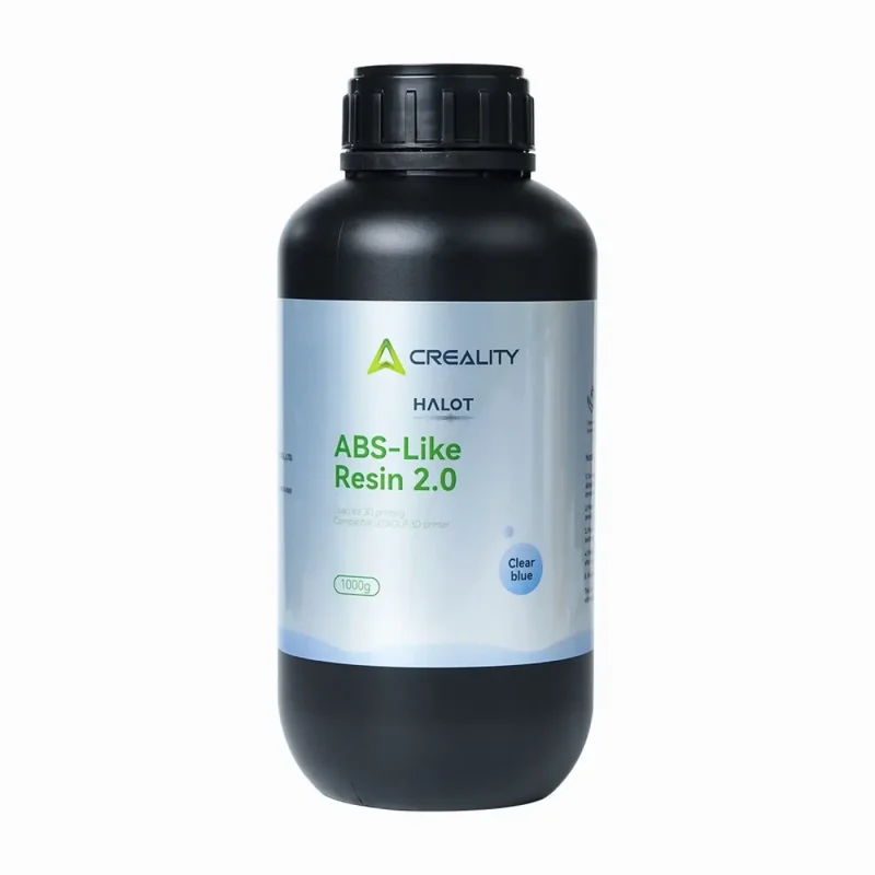 Creality ABS-Like Resin 2.0 Transparent Blue_Main Image Creality ABS-Like Resin 2.0 Transparent Blue_Main Image