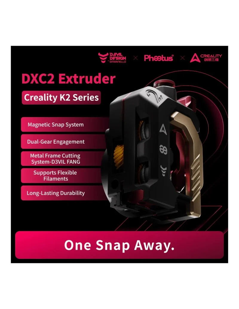 Creality DXC2 Extruder_For K2 Series