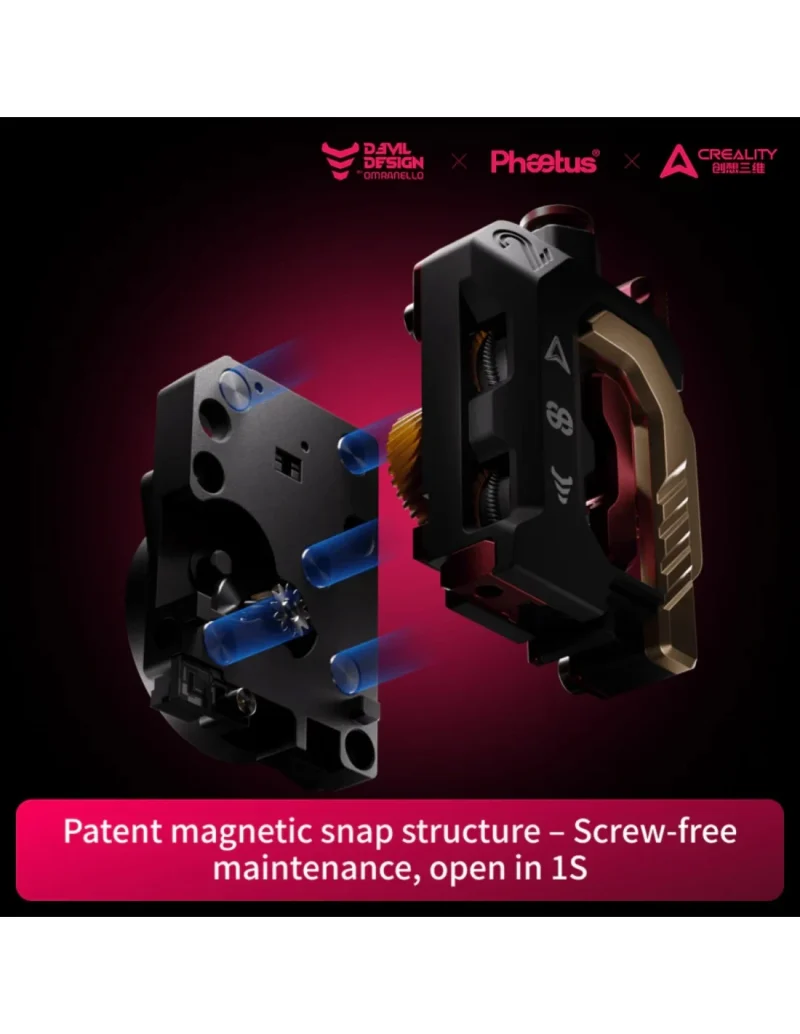 Creality DXC2 Extruder_Magnetic