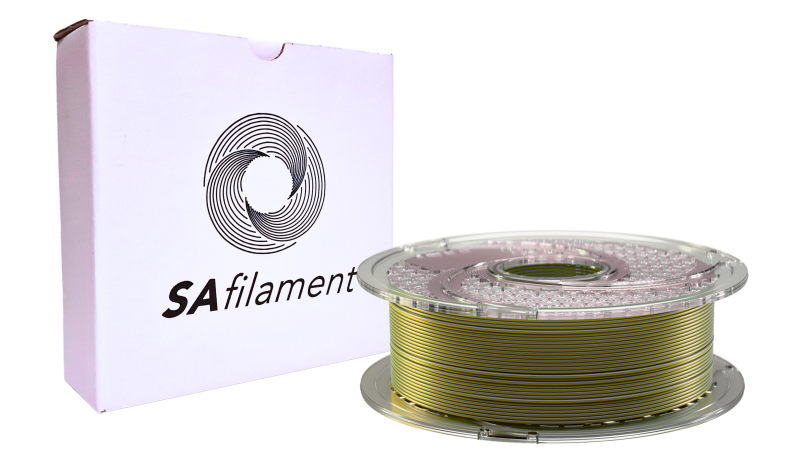 SA Filament Dual Silk PLA+ Golden Steel_Packaging