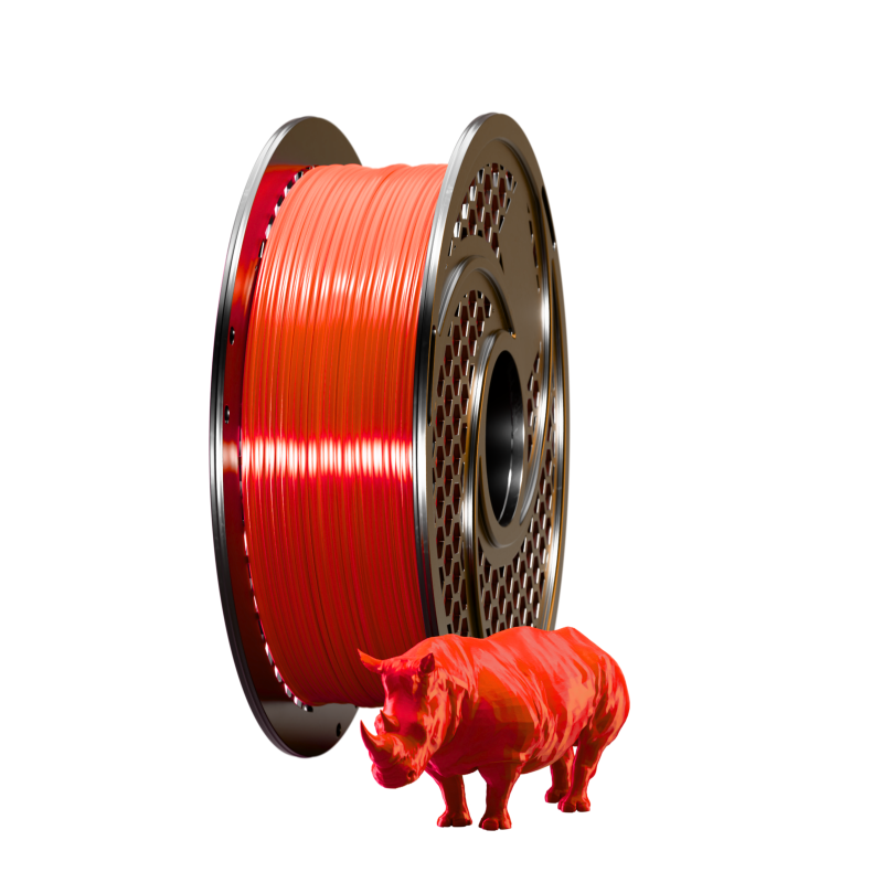 SA Filament PETG-GF Speed Red_With Model